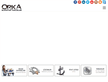 Tablet Screenshot of orka.com.tr