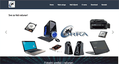 Desktop Screenshot of orka.co.rs