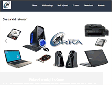 Tablet Screenshot of orka.co.rs